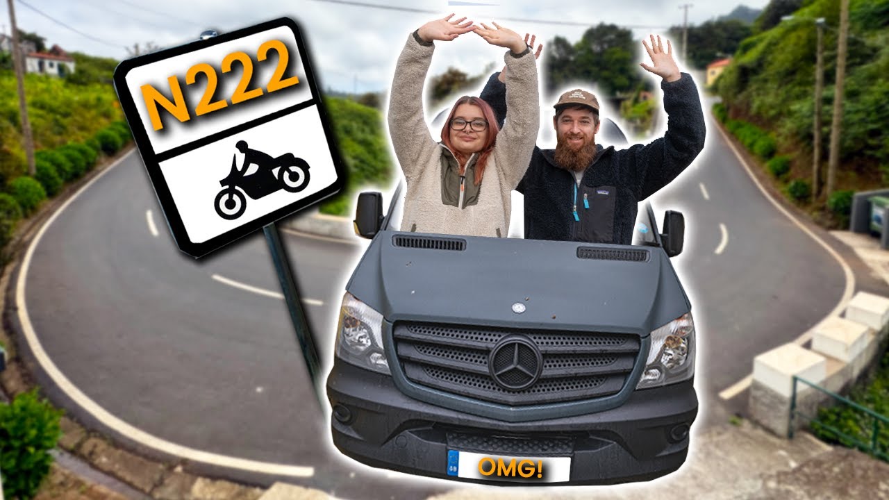 Driving the WORLDS BEST road in our Campervan | Vanlife Portugal