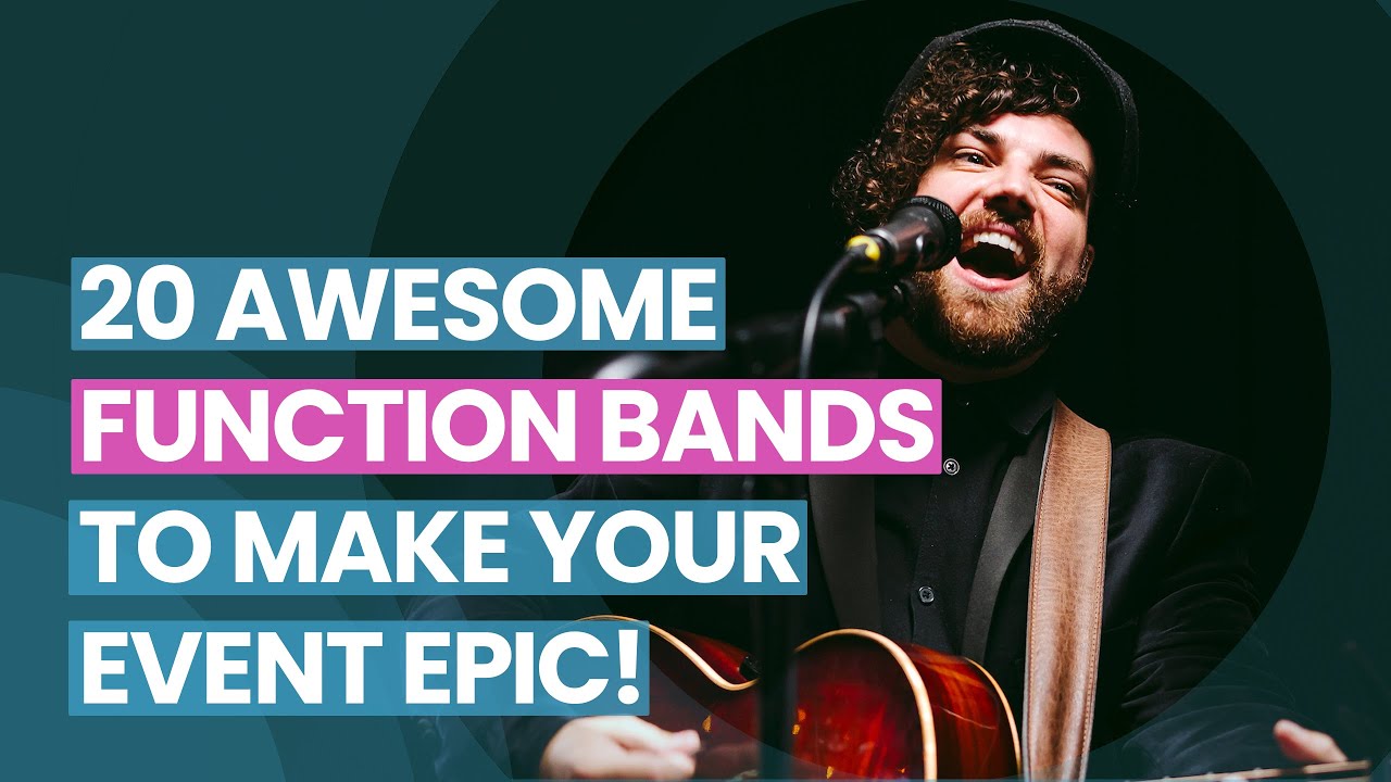 20 Awesome Function Bands to Make your Event Epic!
