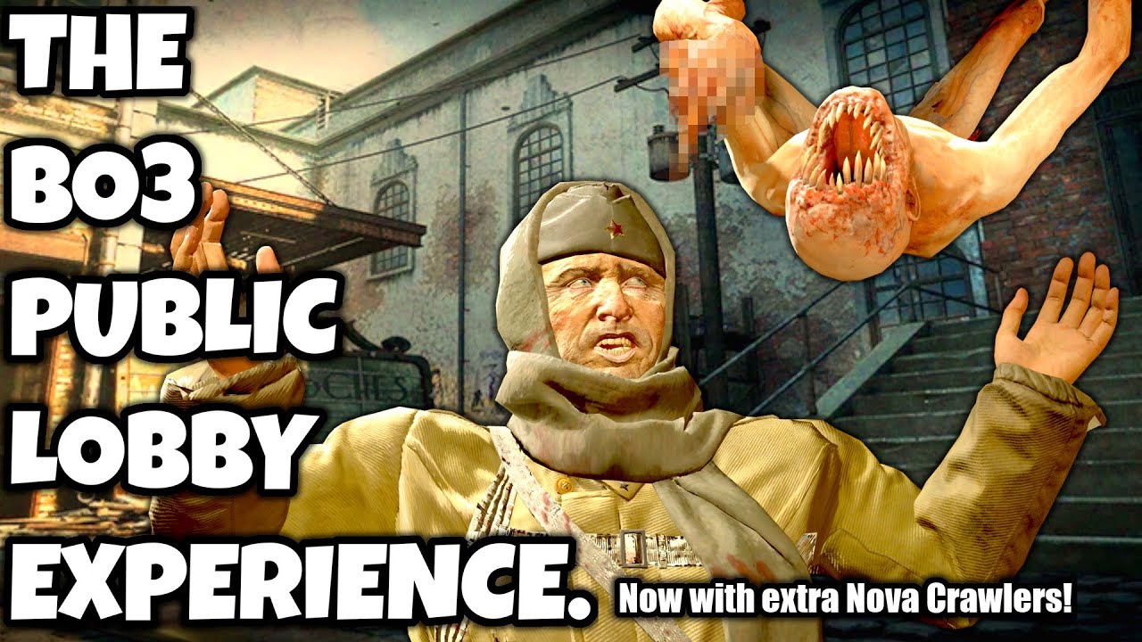 The BO3 Zombies PUBLIC LOBBY EXPERIENCE