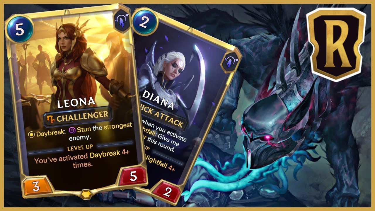 Daybreak or nighfall? Why not both! Diana/Leona | Legends of Runeterra Gameplay