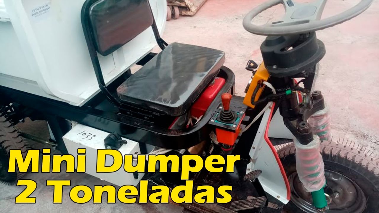 MINI DUMPER 2 TONELADAS - GRUPO BAHAMONDE INGENIEROS
