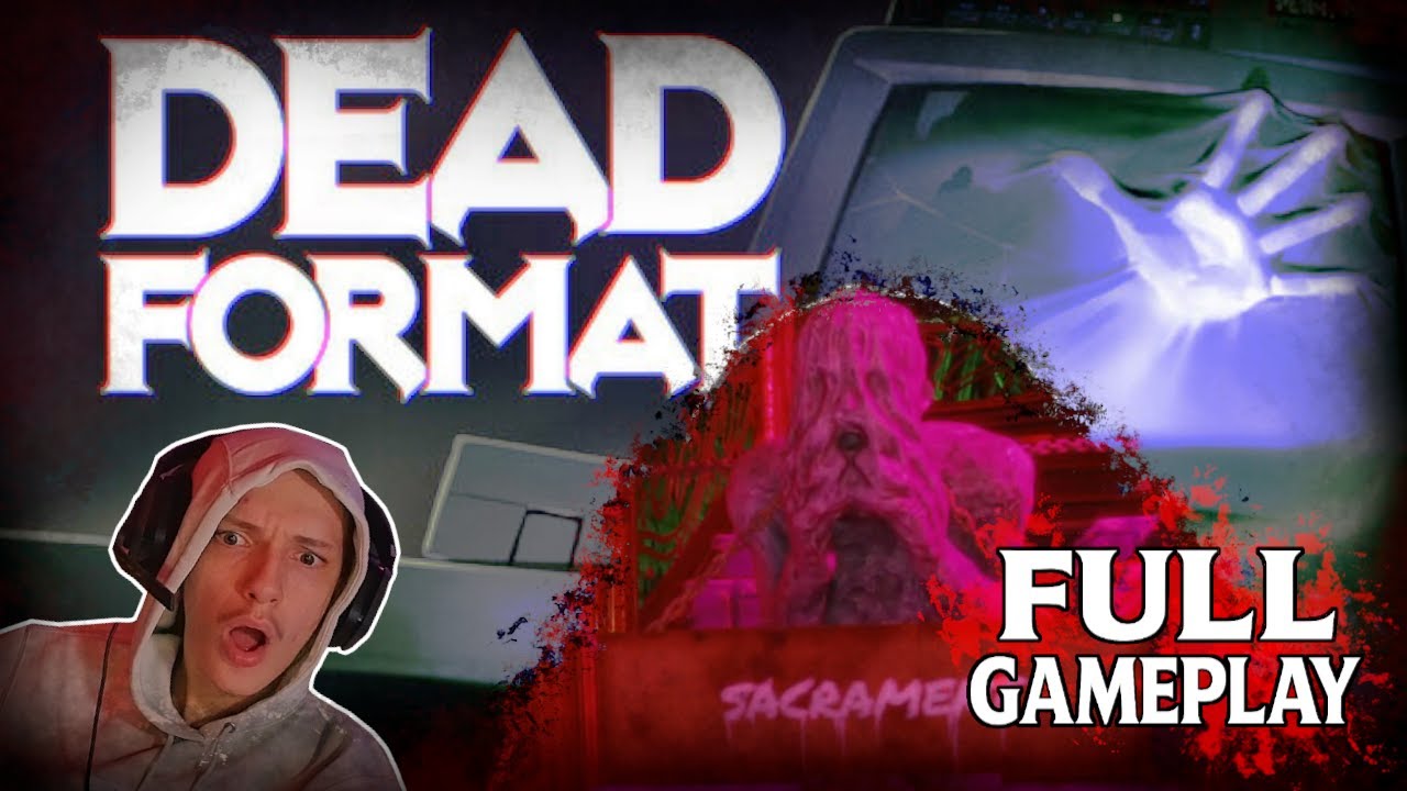 [FULL GAME] Dead Format | VHS HORROR Movies I WALK Into!