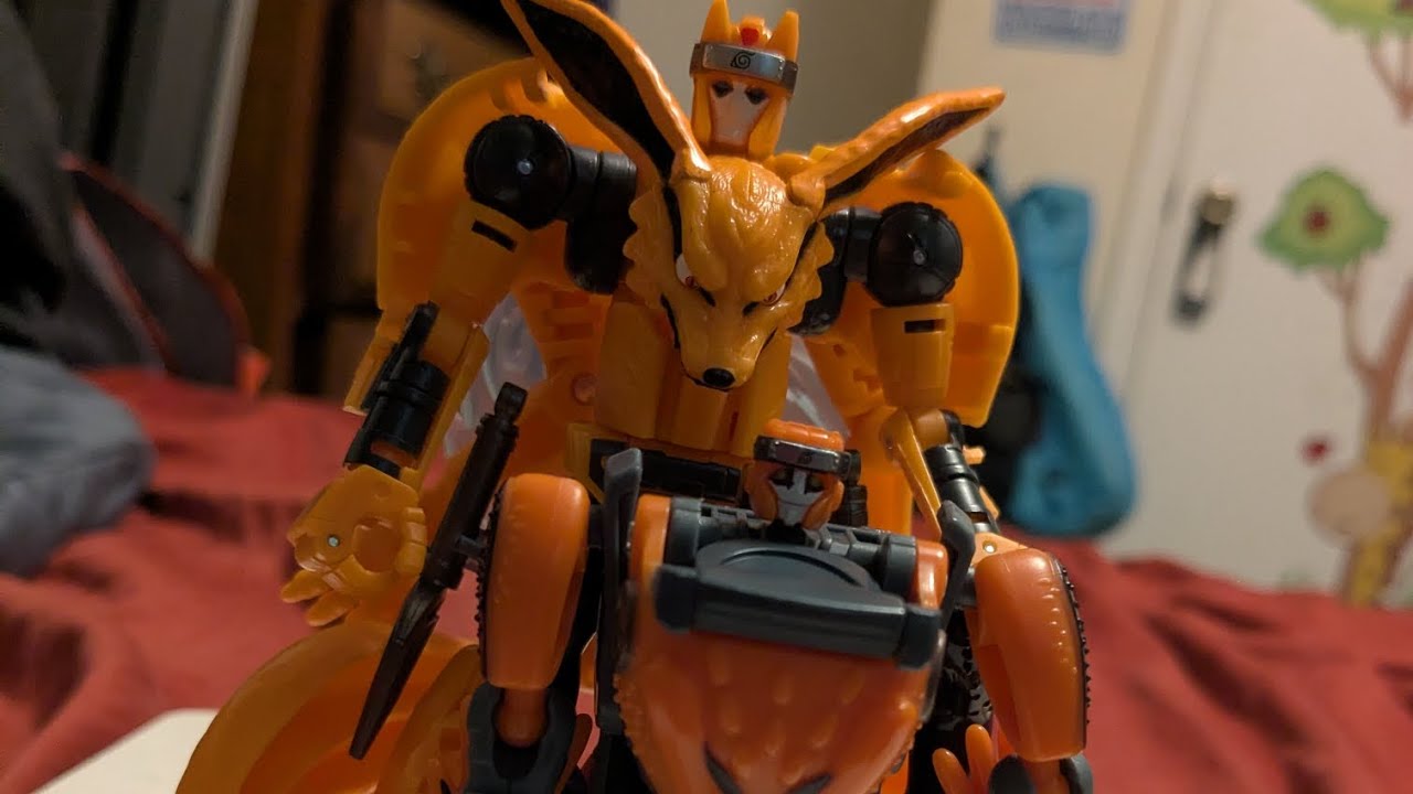 Naruto x transformers Kurama & Gamakichi
