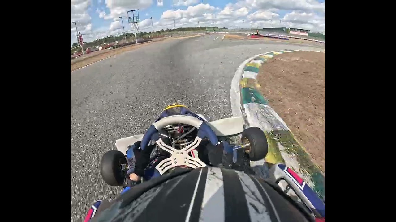 First time on a Race kart at Orlando kart center already had a family member in the f1 academy