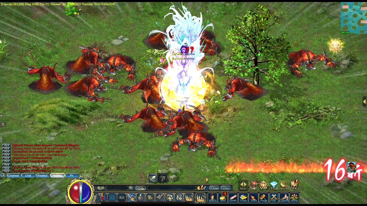 💥 Conquer Online 💥INSANE SKILL: New Warrior Kills Nightmare General Instantly !