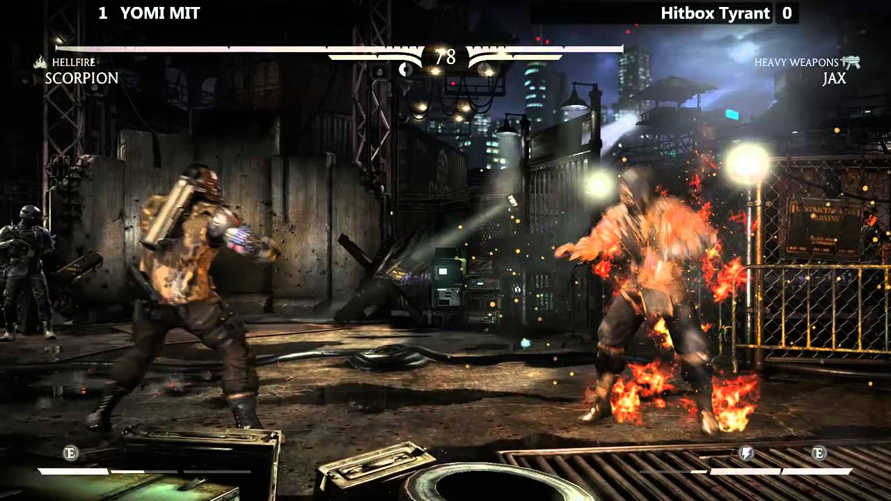 MKX Top 8 @ XBattle - YOMI MIT (Скорпион) против Hitbox Tyrant (Джакс) [720p/60fps]
