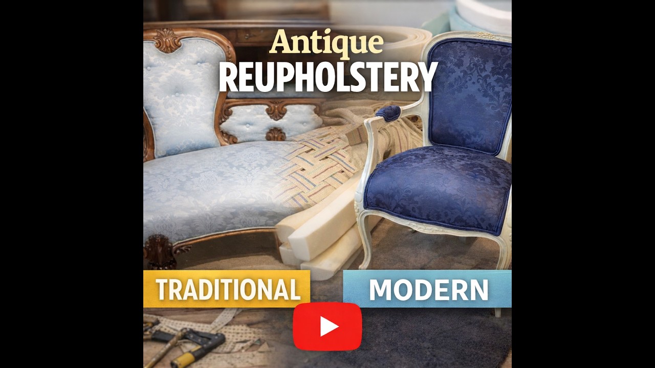Antique Reupholstery Restoration | Traditional & Modern Techniques