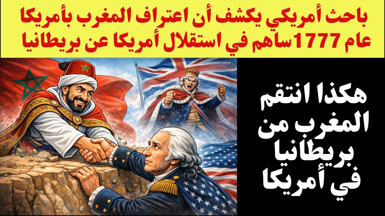 باحث أمريكي يكشف أن اعتراف المغرب بأمريكا عام 1777ساهم في استقلال أمريكا عن بريطانيا