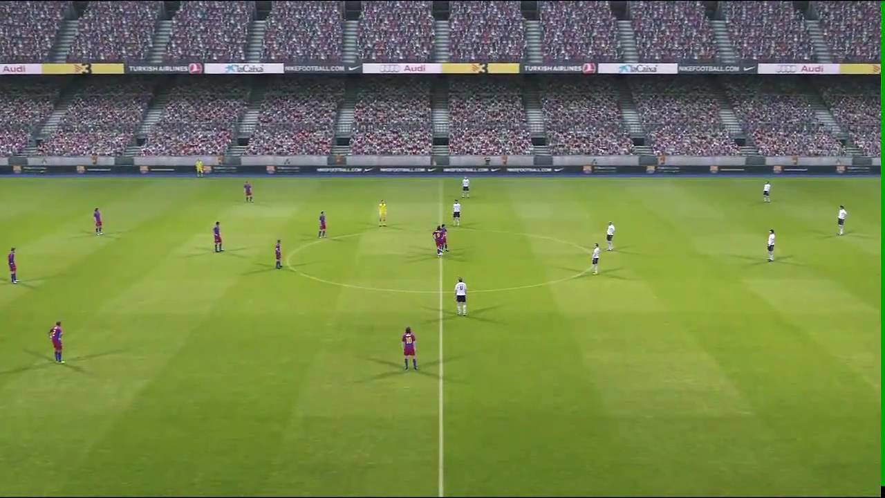 [PS3] PES 2011 Demo Gameplay | Barca Vs. Bayern Munich (Part 1/2)