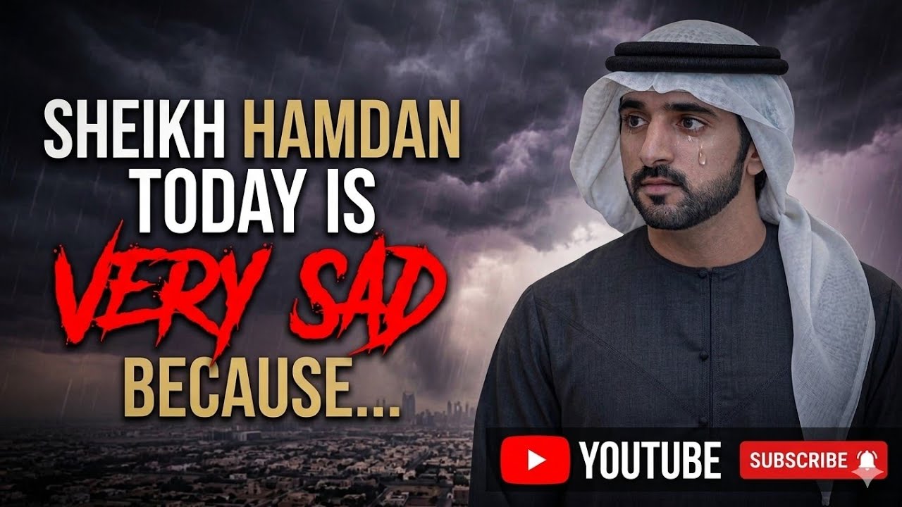 Sheikh Hamdan Today Is Very Sad 😢 Because | fazza poems | royal poems | sad poems | broken heart 💔💔