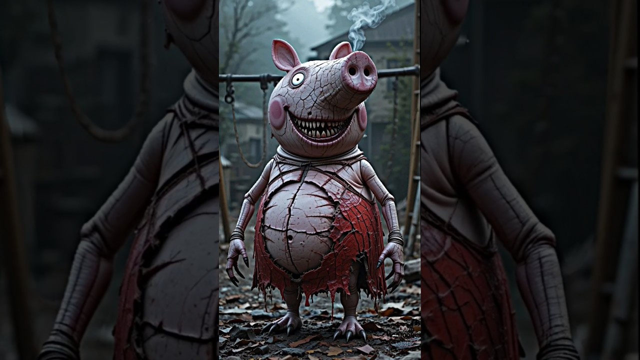 Horror Peppa Pig Family (Part-2) | Scary Peppa #peppapig #peppa #horror #scary #ghost #shorts