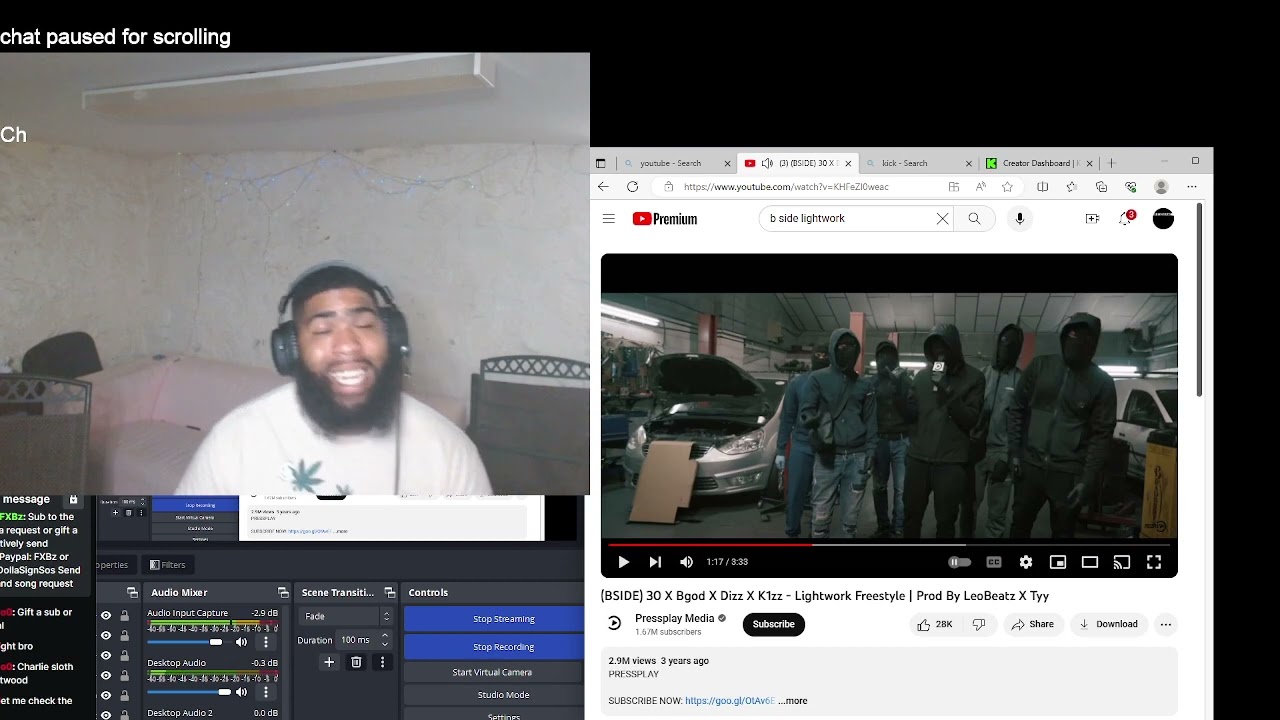 (Bside) 30 X Bgod X Dizz X K1zz - Lightwork Freestyle | Reaction