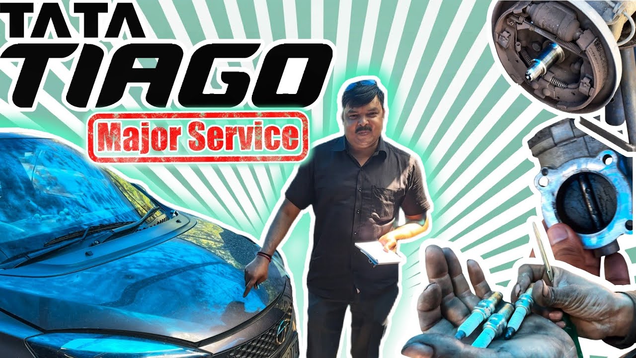 Tata Tiago || Petrol || Major Service || Sajjan Lal Car Mechanic