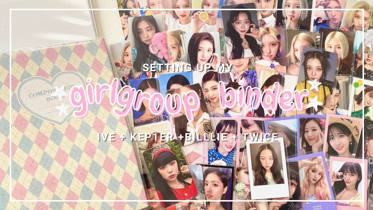 ✧set up my girl group collections with me || BILLLIE, IVE, KEP1ER & TWICE ✧