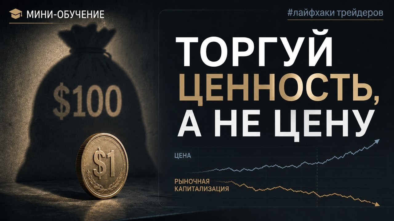 Мини #обучение - Использование M.Cap в крипто трейдинге #лайфхаки трейдеров #trading #crypto