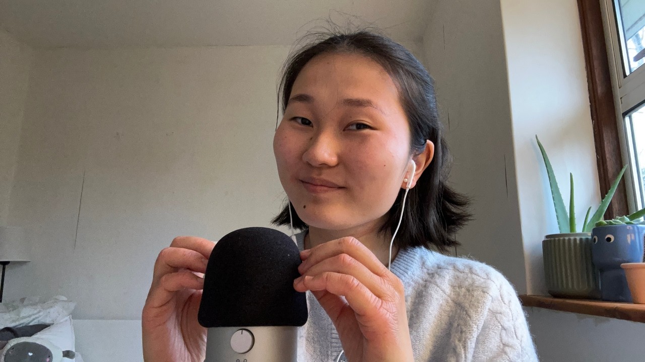 asmr relaxing foam cover sounds ✿ zero talking