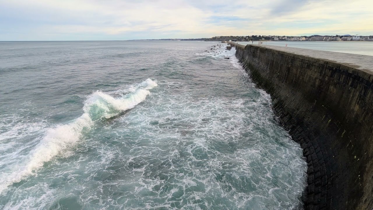 Diaporama photos et vidéos du 12/01/26 à socoa au pays basque 