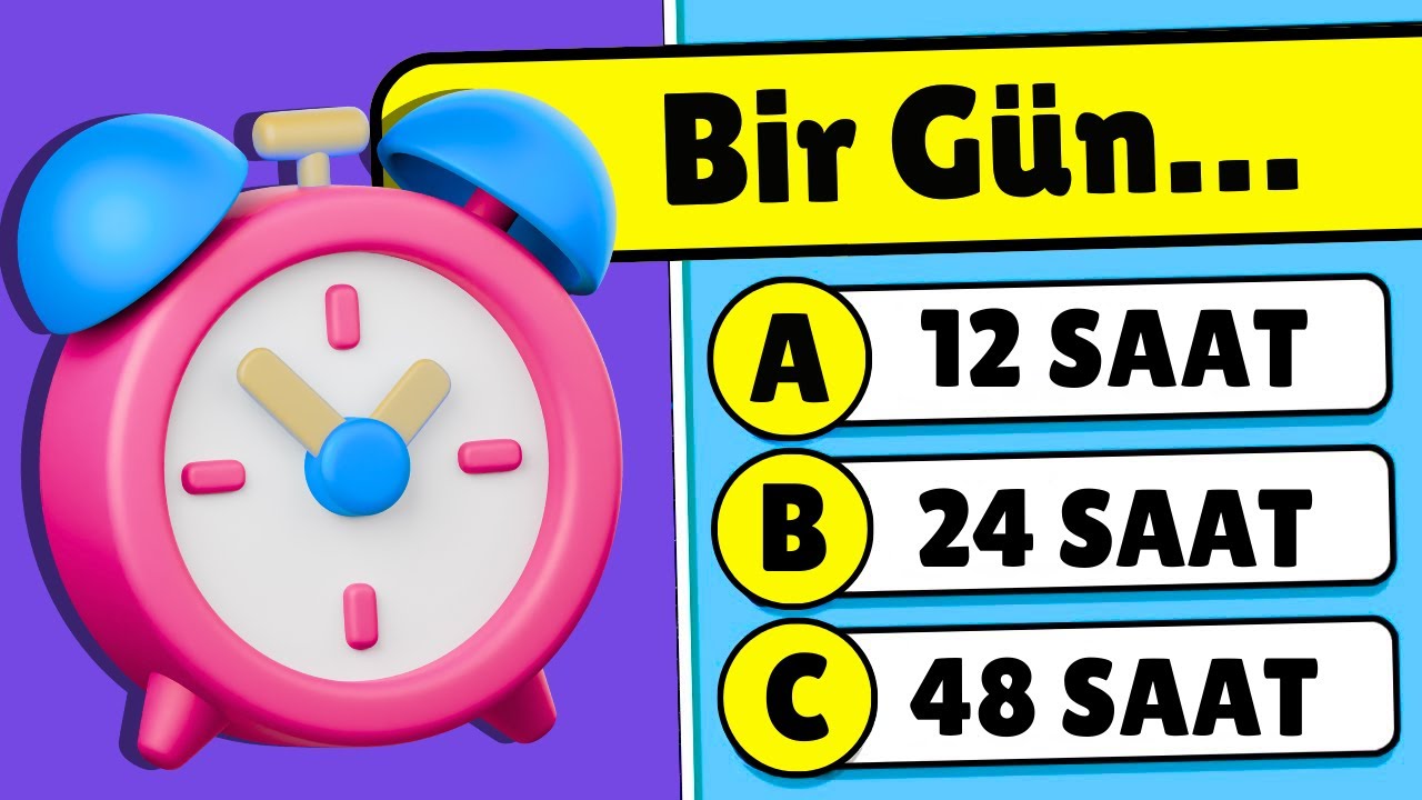 Genel Kültürün Ne Kadar İyi? 🌍🧠🤔 Genel Kültür Bilgi Yarışması