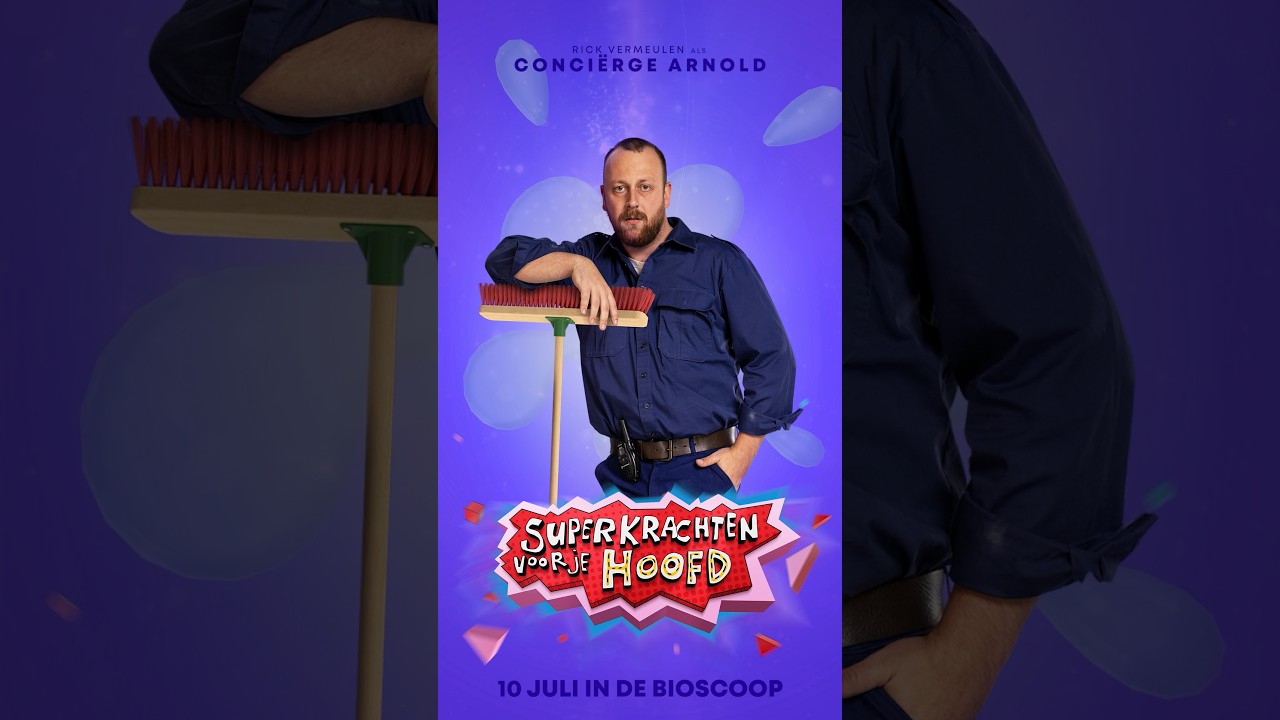 Wist je dat Rick ook alle posters voor de film heeft gemaakt 😱 #Superkrachtendefilm