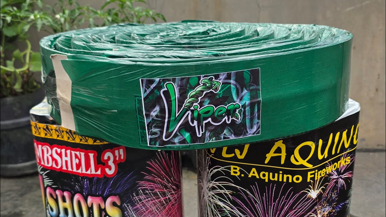 Viper Thunder Storm 3,000 Rounds by Viper Fireworks - Nazareno Anniversary CYAC Chapter 🎉