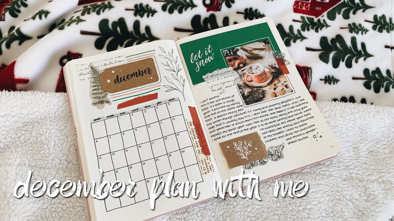 december plan with me