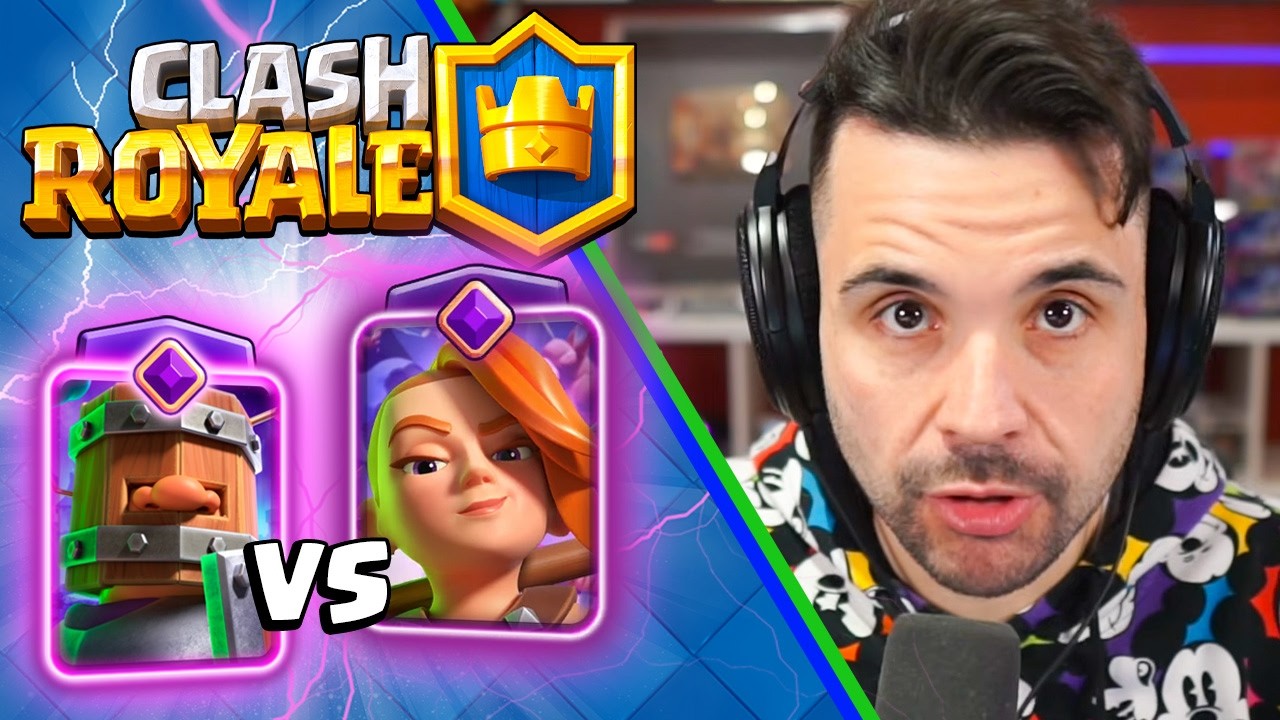 Reclute Royale vs Valchiria evo - CLASH ROYALE