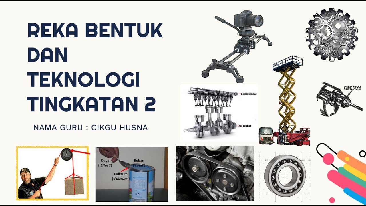 RBT TINGKATAN 2 : BAB 2 - 2.2.1 MENGENALPASTI KOMPONEN MEKANIKAL