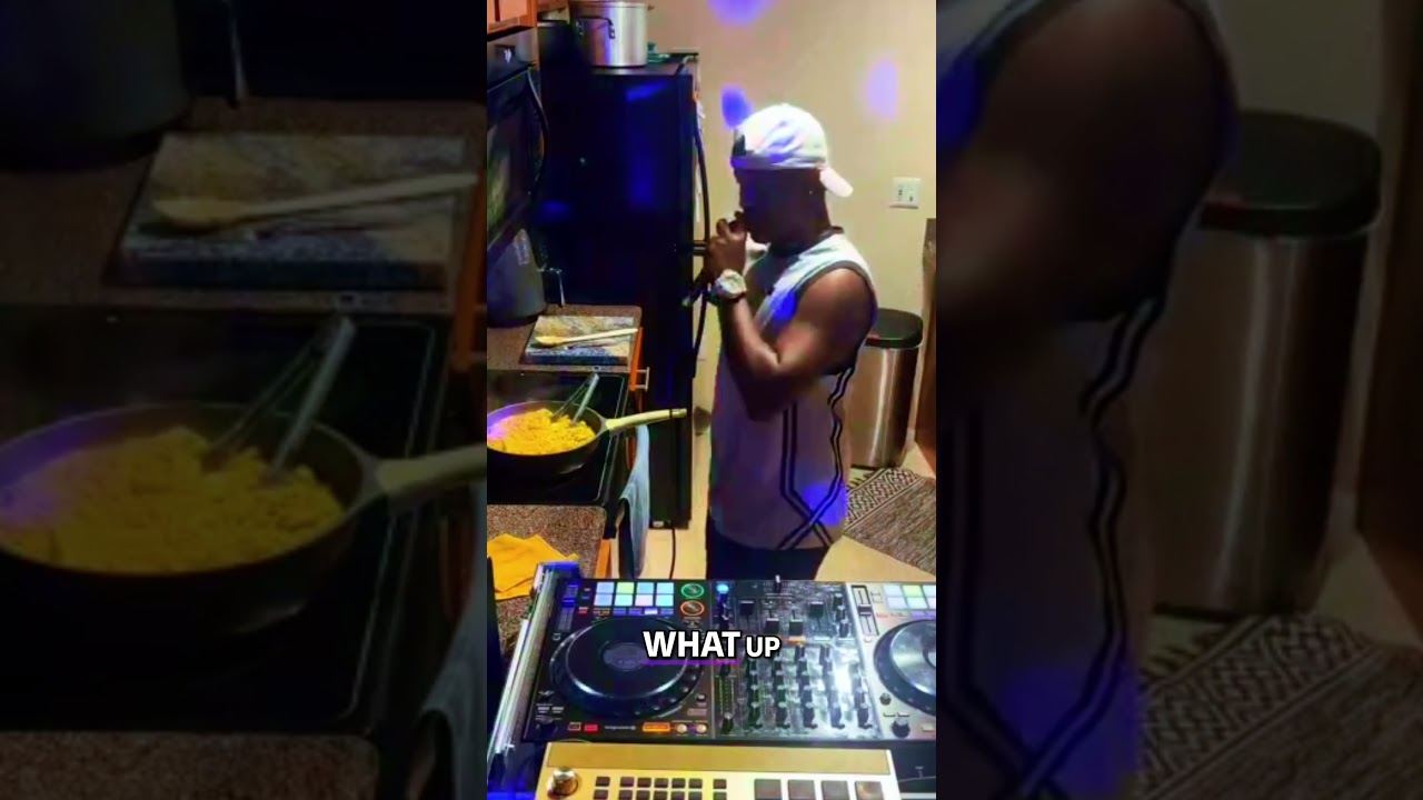 DJ in the Kitchen! Shoutout to Elias Joel Sanchez! 