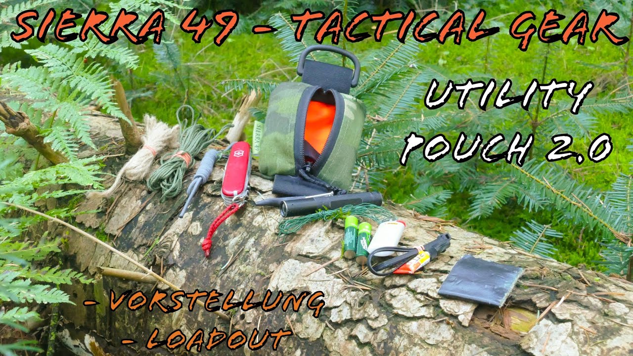 LOADOUT: Endlich Ordnung für Peter Lustig und MacGyver dank der Utility Pouch 2.0 von Sierra 49! 