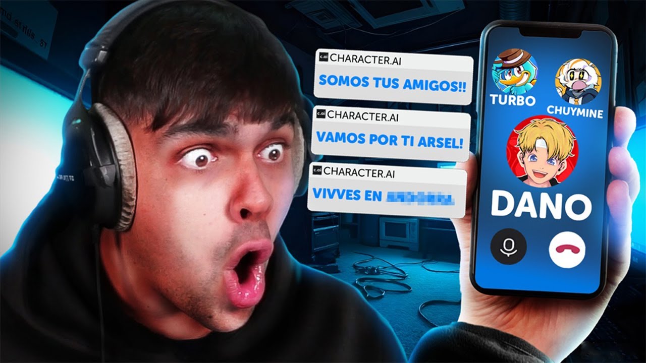 HABLÉ CON LA IA DE LOS YOUTUBERS MÁS FAMOSOS!