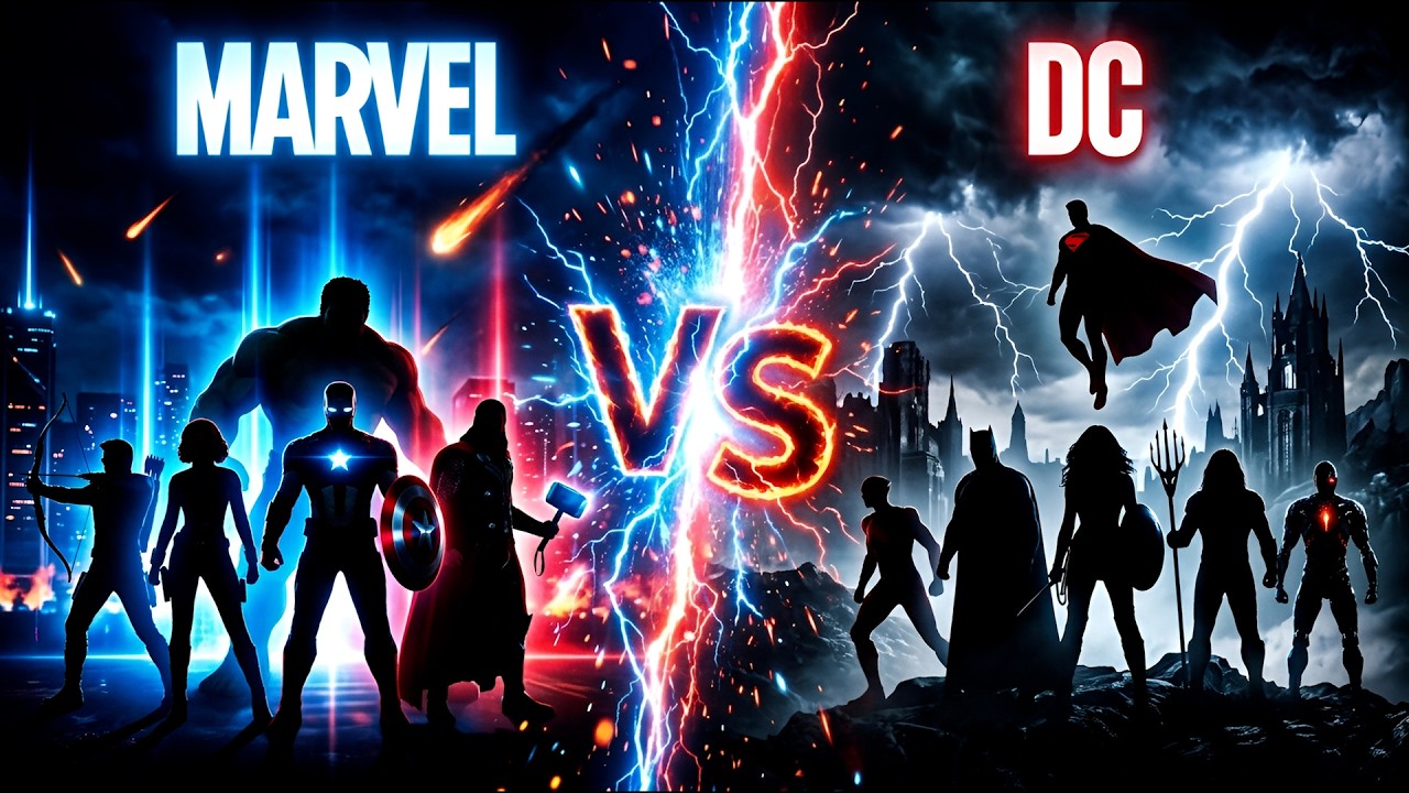 Marvel против DC: 7 уровней, которые определят НАСТОЯЩЕГО победителя | Анализ MCU против DCEU