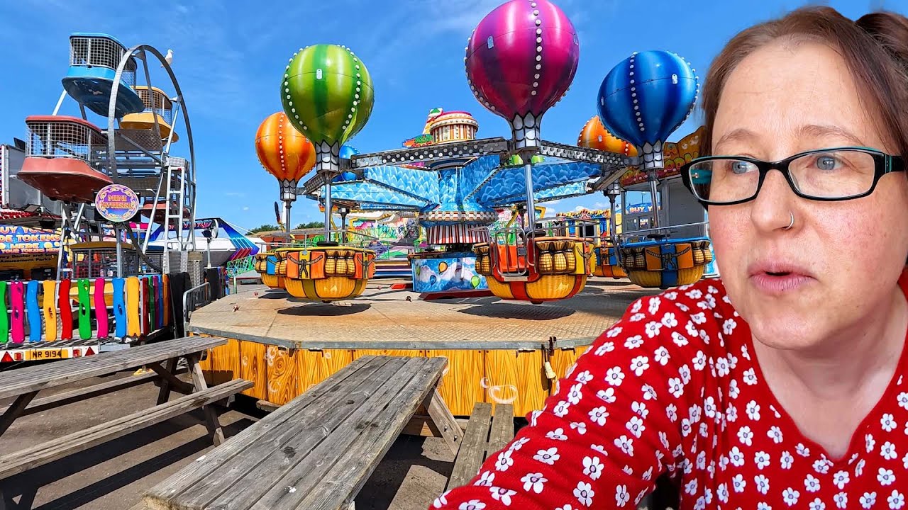 I got to walk through BARRY ISLAND FUN FAIR off peak