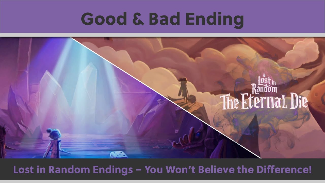 Lost In Random: The Eternal Die — хорошие и плохие концовки (PS5)