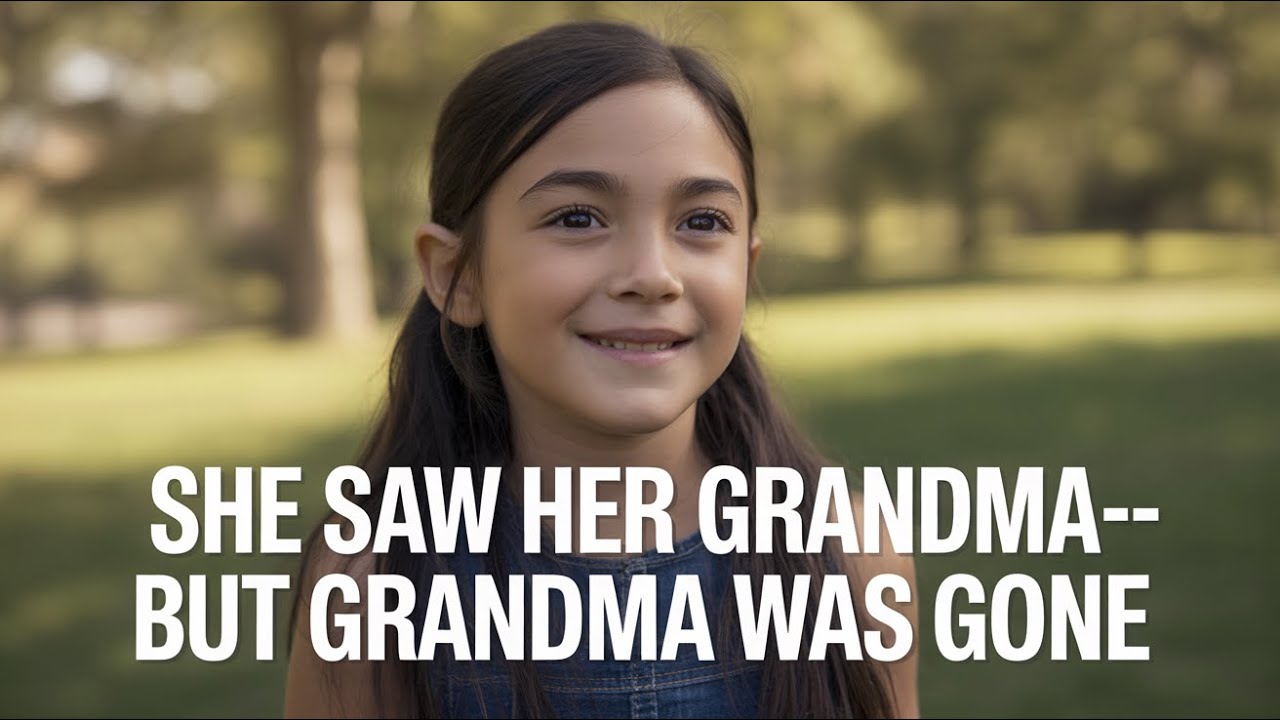 “Isn’t that the grandma who passed away?”, asked the billionaire’s adopted daughter.