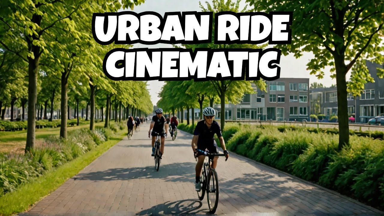 Cycling in Spijkenisse, Netherlands is *INSANE*