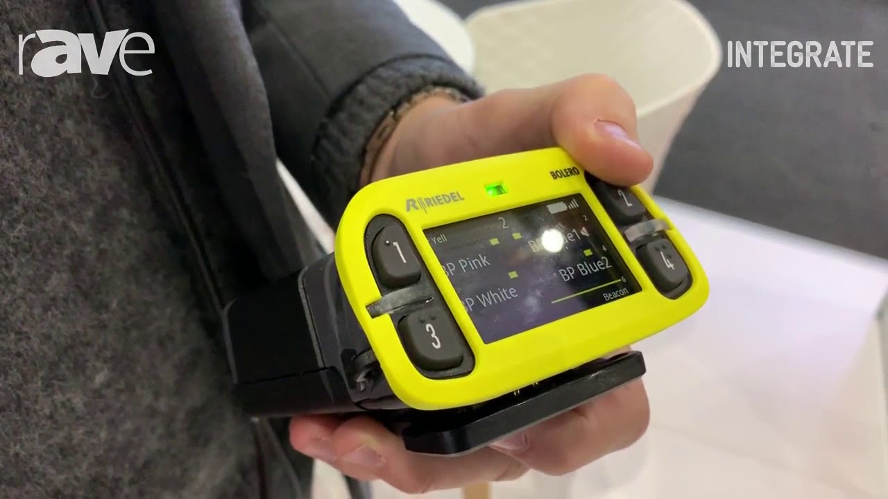 Integrate 2019: Riedel Communications Talks About Bolero Wireless Intercom System
