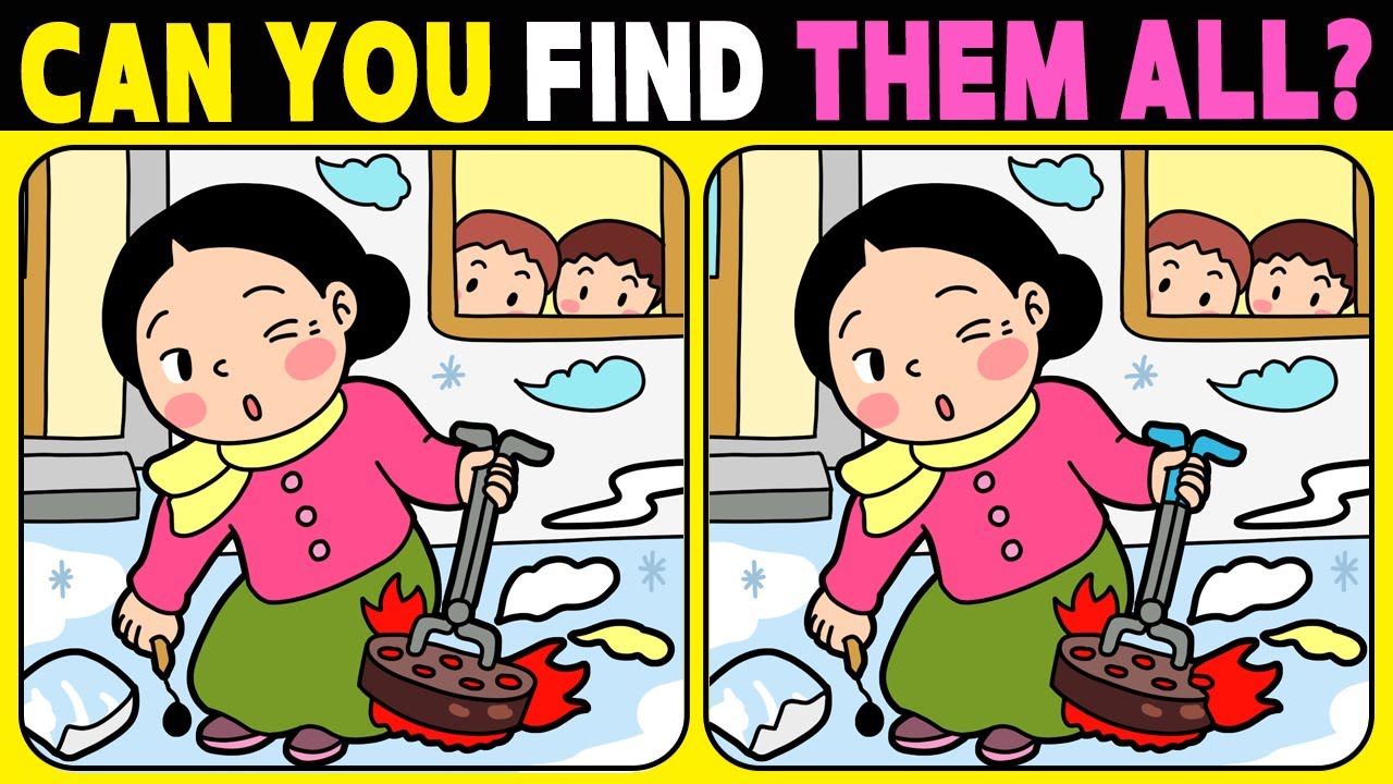 【Spot the difference】Are you a genius? Only 1% can solve this!【 Find the difference 】 No.1243