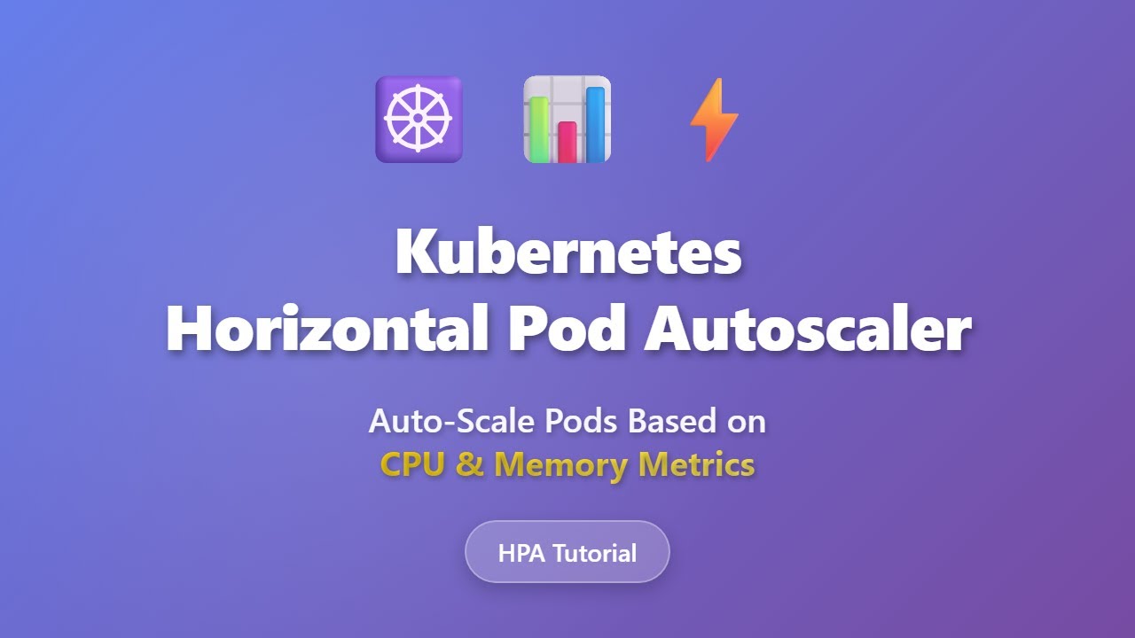Учебное пособие по Kubernetes HPA: автоматическое масштабирование Pod на основе показателей ЦП и ...