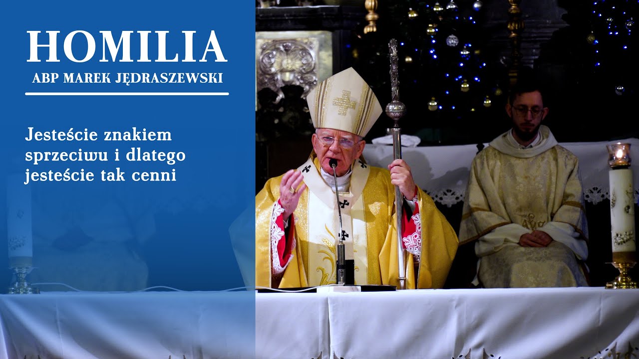 Abp Marek Jędraszewski do konsekrowanych: Jesteście znakiem sprzeciwu i dlatego jesteście tak cenni