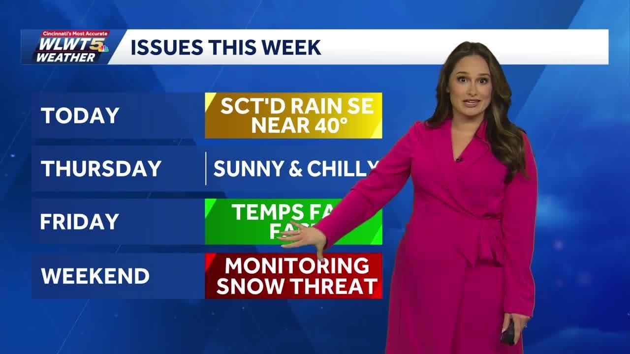 Chance for highly impactful winter storm this weekend in Cincinnati