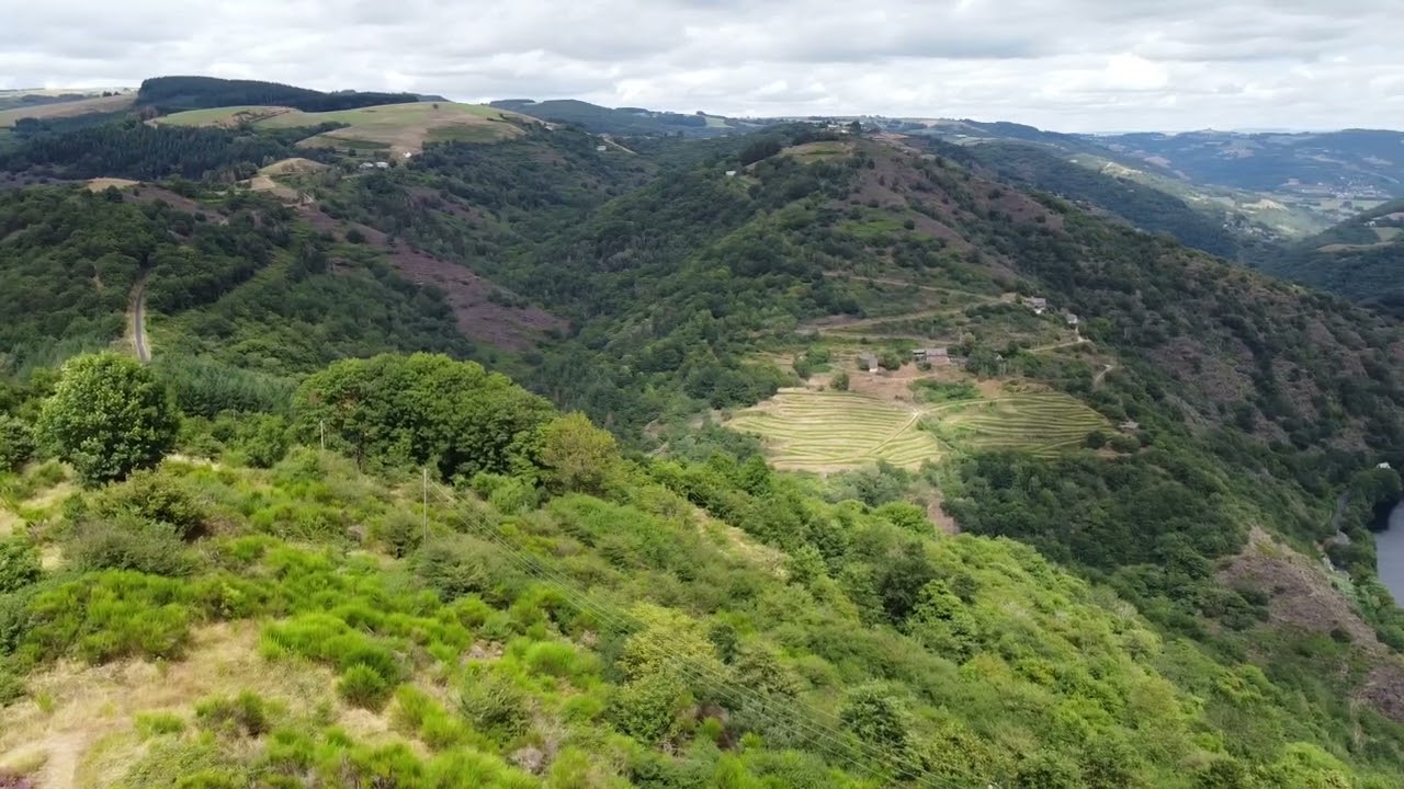 In the hills above Le Port and Le Lot