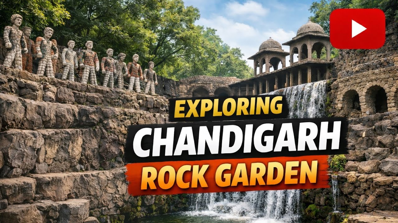 Chandighar rock garden || Kurukshetra secret Gurudwara shaib 