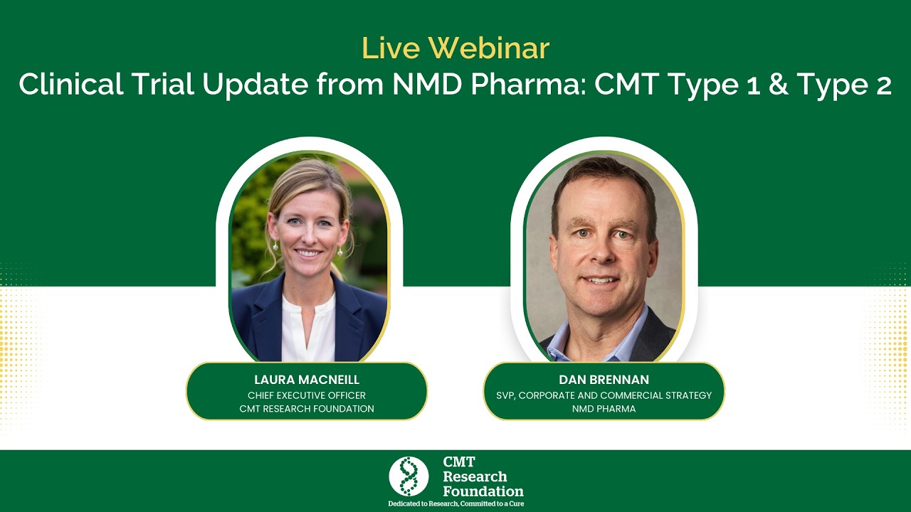 Clinical Trial Update from NMD Pharma: CMT Type 1 & Type 2
