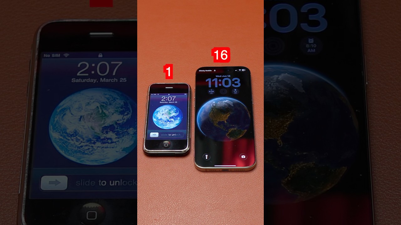 iPhone 16 Pro Max vs iPhone 1 Similarities