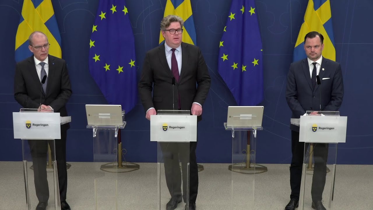 Pressträff om att hyra fängelseplatser utomlands