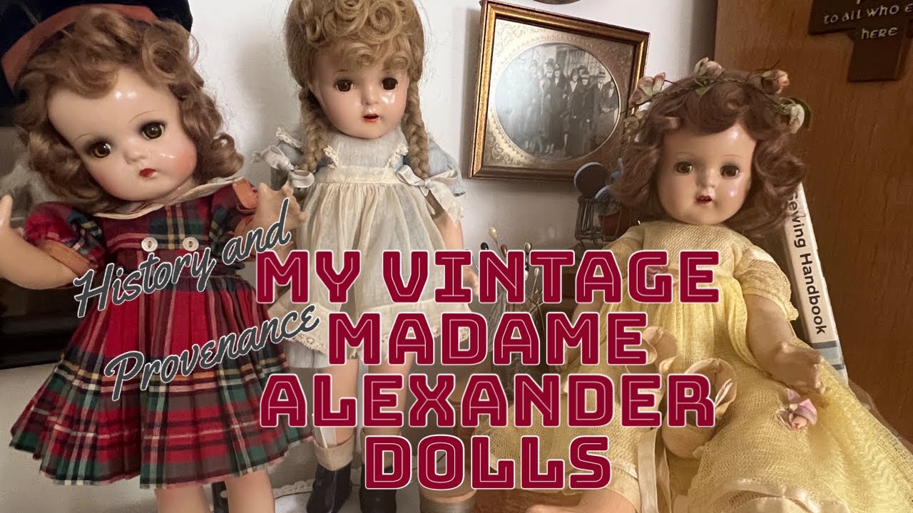 MADAME ALEXANDERS From  30s & 40s✨Restoring to Their Vintage Glory✨August Plans #dolls #vintagedolls