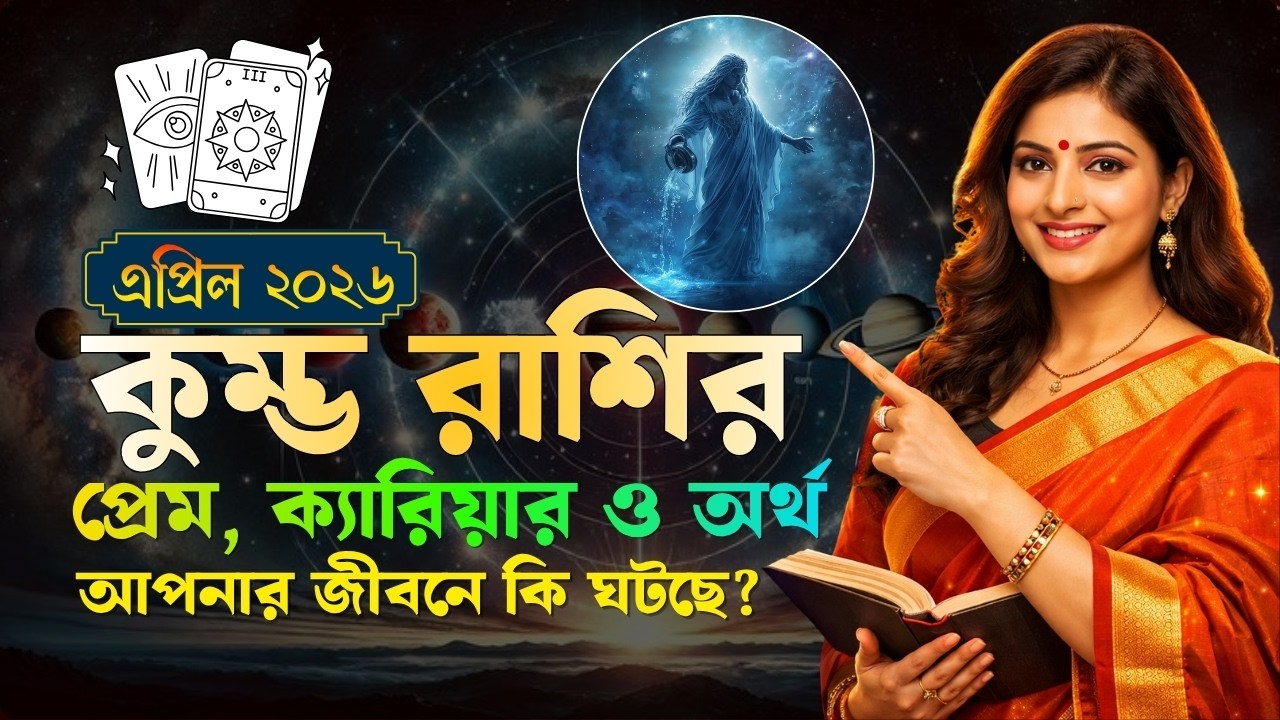 কুম্ভ রাশির এপ্রিল ২০২৬ | সম্পূর্ণ রাশিফল 🔮 Aquarius April Horoscope 2026