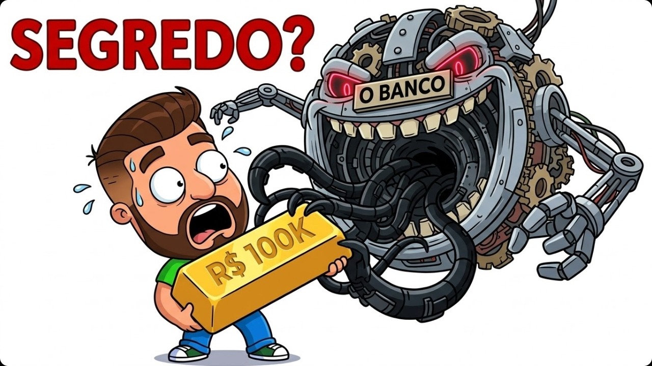 Por que o Banco TORCE para você nunca juntar R$ 100 mil