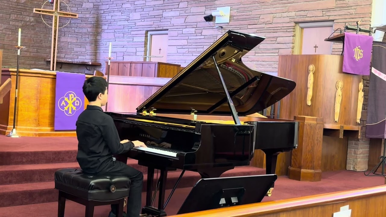 J.S. Bach Invention D minor (BWV 775)  and Prelude C Major (BWV 846) | Anthony Cheng