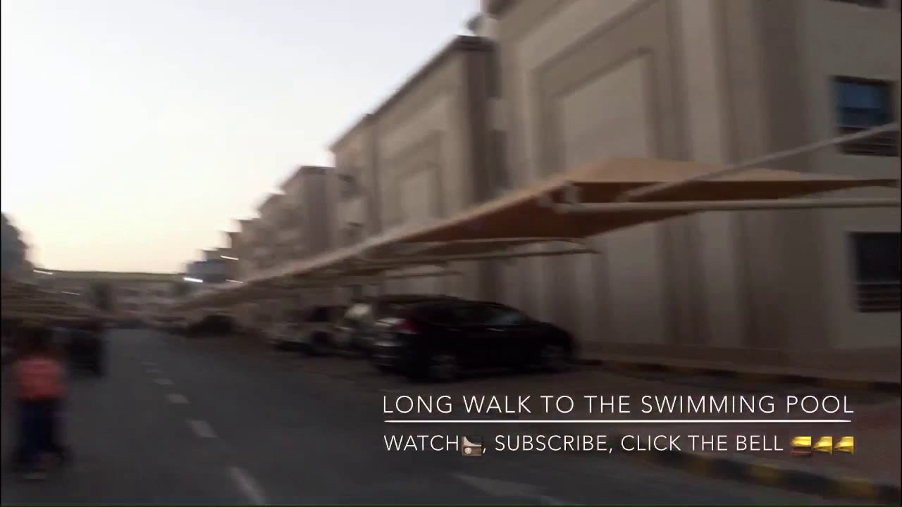 Ezdan Oasis| A long walk to the swimming pool 🏊&zwj;♀️ 🏊